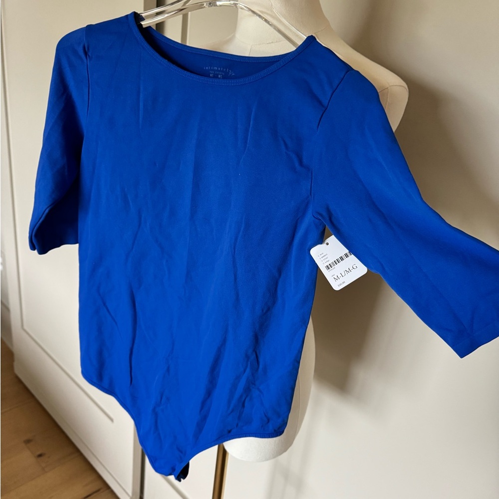 Free People Seamless 3/4 Sleeve Bodysuit